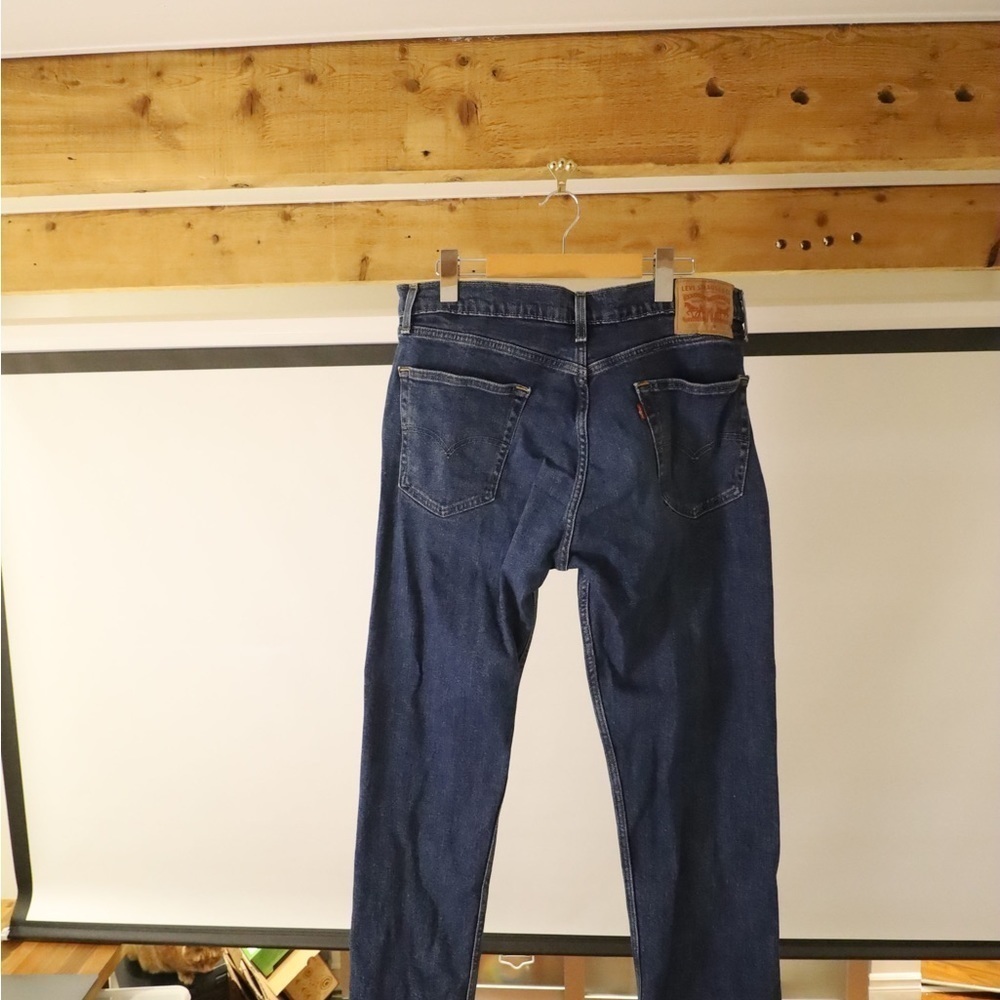 LEVIS 505 straight relaxed fit jeans pants 34x30 - Picture 5 of 5